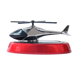 Solar-powered Rotating Helicopter Car Air Freshener