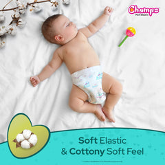 0958 Champs Soft And Dry Baby Diaper Pants 62 Pcs (Large Size)