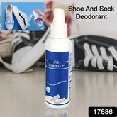 17686 Deodorant Spray For Shoes Socks Shoe Deodorizer Spray Shoe Odor Eliminator Spray Sneaker Shoe Deodorant Freshness For Work Shoes Safety Shoes Sports Shoes More (100 Ml)