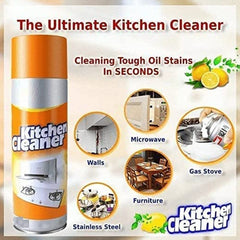 1331 Multipurpose Bubble Foam Cleaner Kitchen Cleaner Spray Oil Grease Stain Remover Chimney Cleaner Spray Bubble Cleaner All Purpose Foam Degreaser Spray (500 Ml)