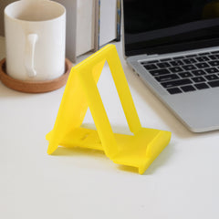 Adjustable Foldable Plastic Mobile Phone Stand (1 Pc Mix Color)