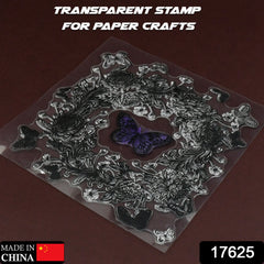 Reusable Rubber Stamp Tpr Stamp Diy Accessories Good Stamping Effect Diy Transparent Stamp Stick Repeatedly For Envelope For Diary For Invitation Letter Photo Album Decoration For Paper Crafts (Mix Design 1 Set)