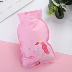 6738 Mix Design Printed Small Hot Water Bag For Pain Relief Neck Shoulder Pain And Hand Feet Warmer Menstrual Cramps Hot And Cold Therapy Leak Proof Pad (1 Pc)