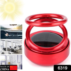 Solar Car Aroma Diffuser 360° Rotating Design, Air Freshener for Car, Home, Office