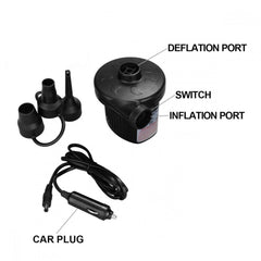 Multi-Purpose Electric Air Pump for Sofa & Pool (Quick Inflate/Deflate)