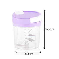 2670 2 In 1 Handy Chopper And Slicer Used Widely For Chopping And Slicing Of Fruits Vegetables Cheese Etc. Including All Kitchen Purposes.