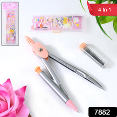 Precision Geometry Compass Set (4 In 1)