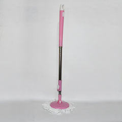 0842 Home Cleaning - Stainless Steel 360 Degree Rotating Pole Microfiber Mop Rod Stick