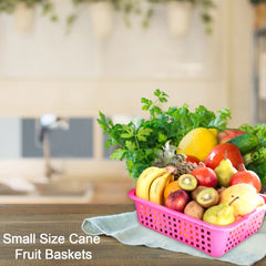 2481 Plastic Small Size Cane Fruit Baskets