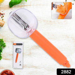 2882 Home Kitchen Cooking Tools Peeler With Container Stainless Steel Carrot Cucumber Apple Super Fruit Vegetable Peeler