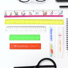 Premium Quality Assorted Plastic Ruler (1 Pc  Mix Design)