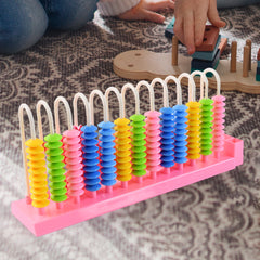 Abacus 13 Rods Counting Abacuses Toy Bead Educational Tools (1 Set  Mix Color)