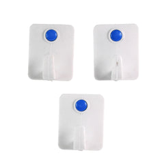 3-piece Self-adhesive Wall Hooks Set
