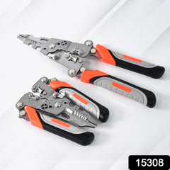 8 In 1 Wire Stripper Pliers Soft Grip