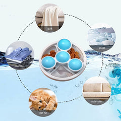 12604 Laundry Ball Floating Pet Fur Lint Hair Catcher Household Reusable Washing Machine Floating Lint Mesh Bag Hair Filter Net Pouch Washing Lint Hair Remover Net Mesh Bag Dryer (1 Pc)