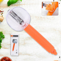 2882 Home Kitchen Cooking Tools Peeler With Container Stainless Steel Carrot Cucumber Apple Super Fruit Vegetable Peeler