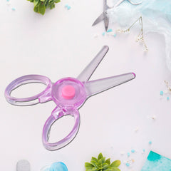 Plastic Child-safe Scissor (1 Pc  Mix Color)