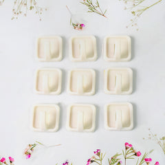 Adhesive Hooks For Wall Hanging Clothes Strong Adhesive Hooks (9 Pcs Set)